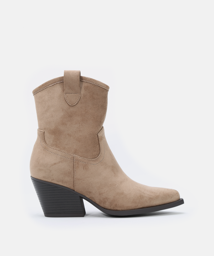 Botines cowboy tacón